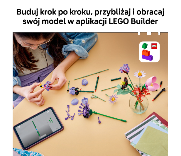LEGO BOTANICALS 11507 Bukiet kwiatów Olivii Rodrigo - 1547387 - zdjęcie 8
